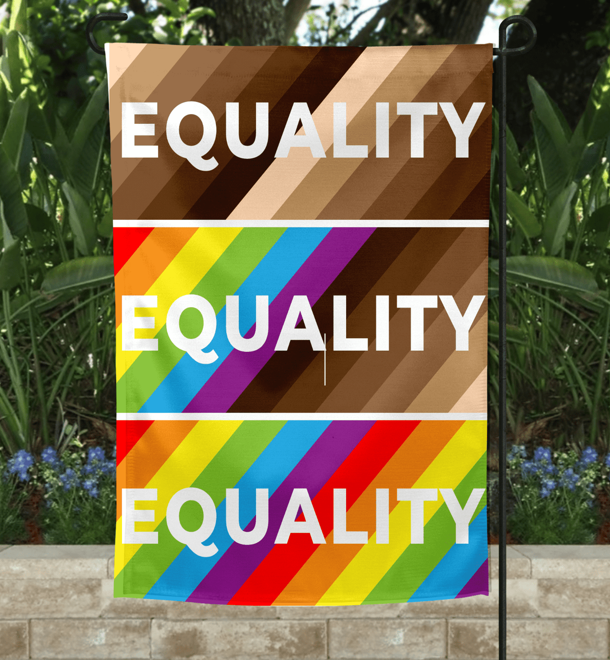 Equality Garden Flag-Stay Foxy Boutique, Florissant, Missouri