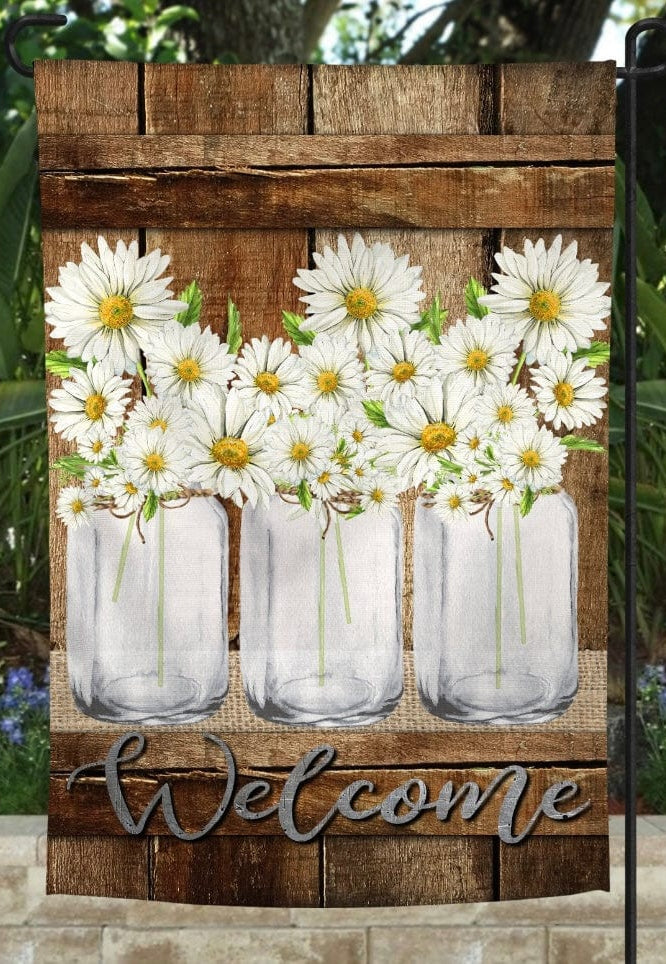Daisy Welcome Flag-Stay Foxy Boutique, Florissant, Missouri