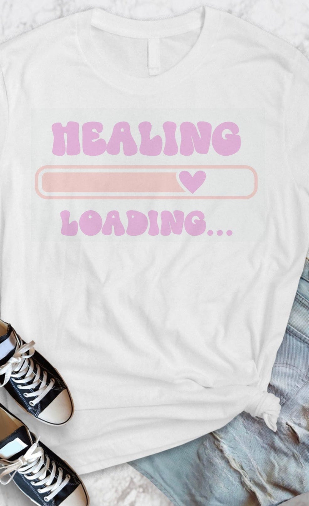 Healing Graphic T-Graphic T-Stay Foxy Boutique, Florissant, Missouri
