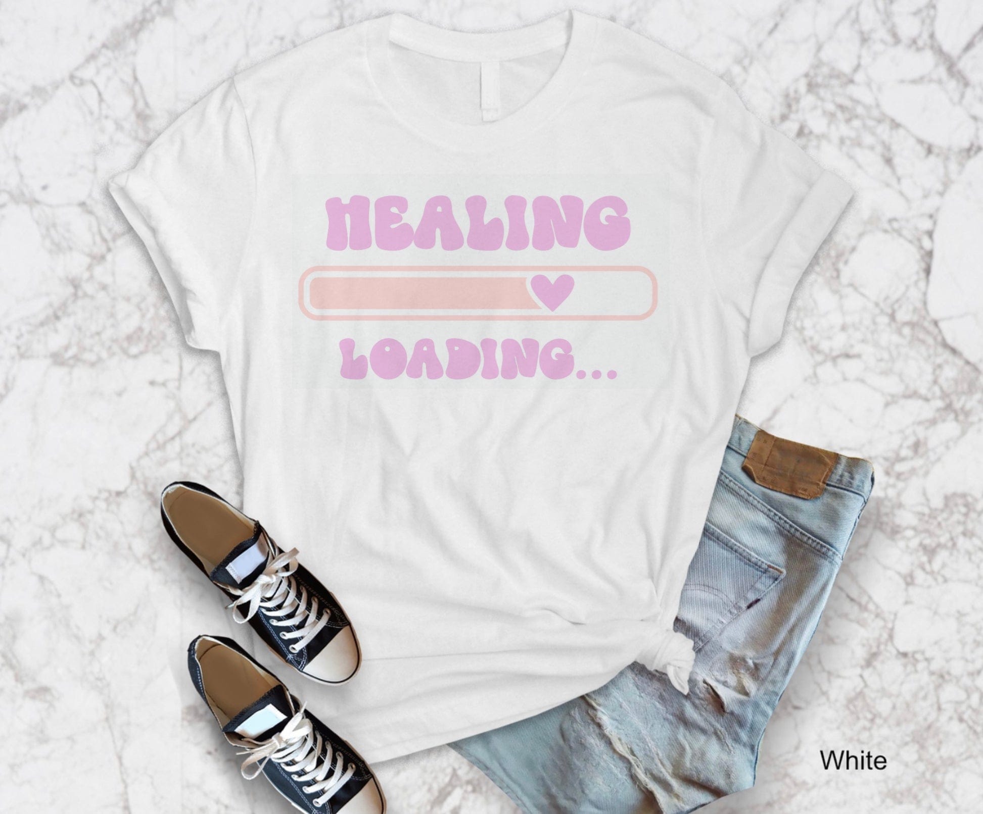 Healing Graphic T-Graphic T-Stay Foxy Boutique, Florissant, Missouri