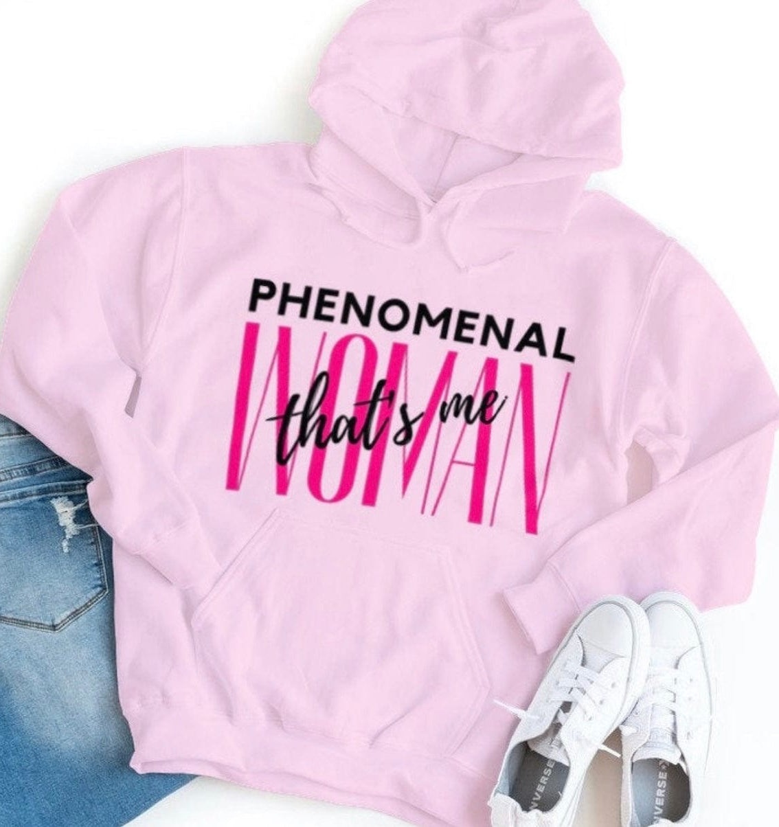 Phenomenal Woman Graphic T-Graphic T-Stay Foxy Boutique, Florissant, Missouri