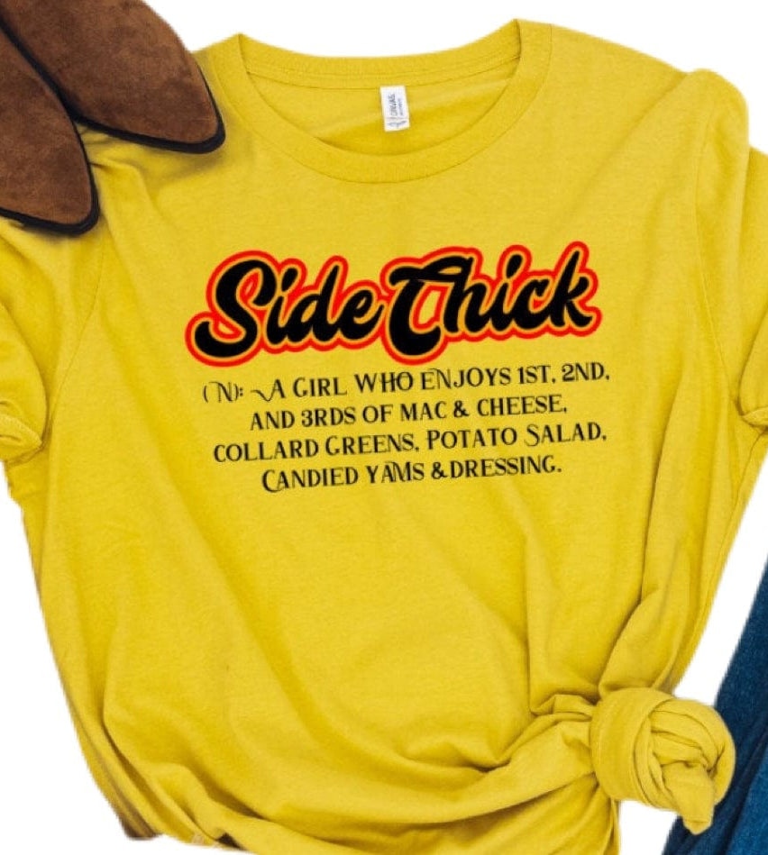 Soul Food Side Chick Graphic T-Graphic T-Stay Foxy Boutique, Florissant, Missouri