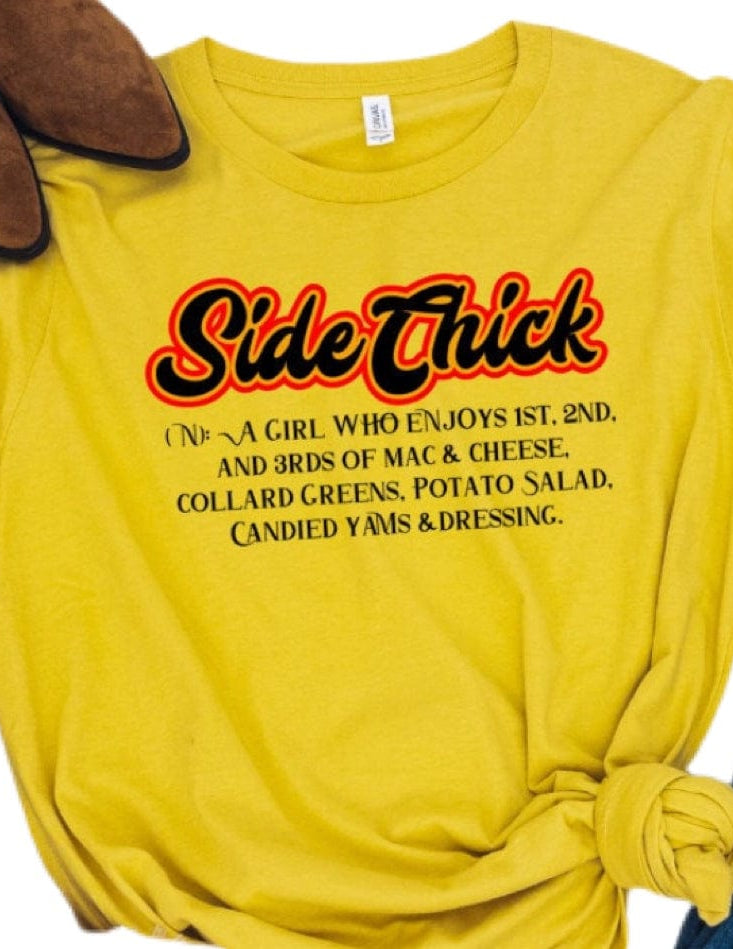 Soul Food Side Chick Graphic T-Graphic T-Stay Foxy Boutique, Florissant, Missouri