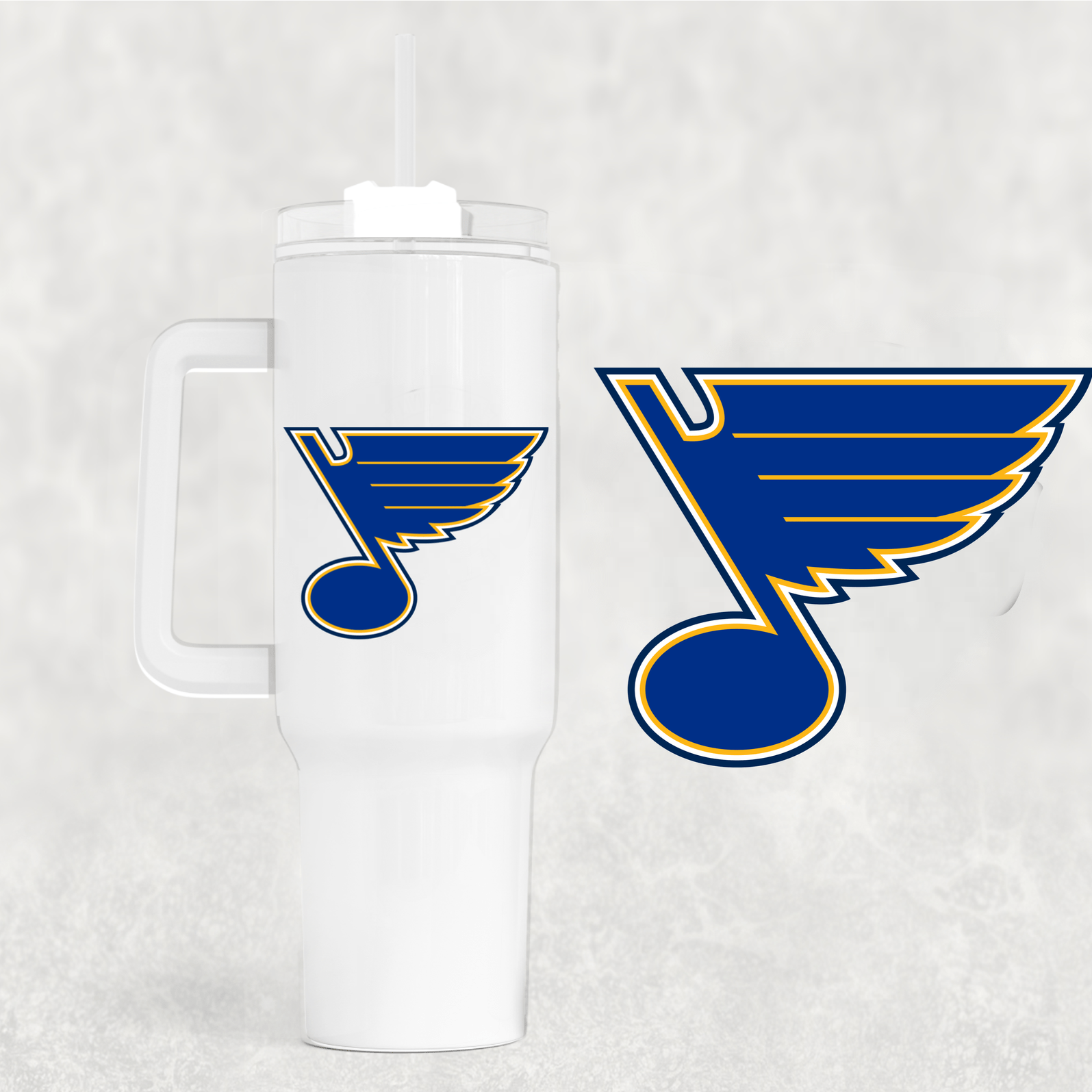 Blues 40 oz Tumbler-Stay Foxy Boutique, Florissant, Missouri