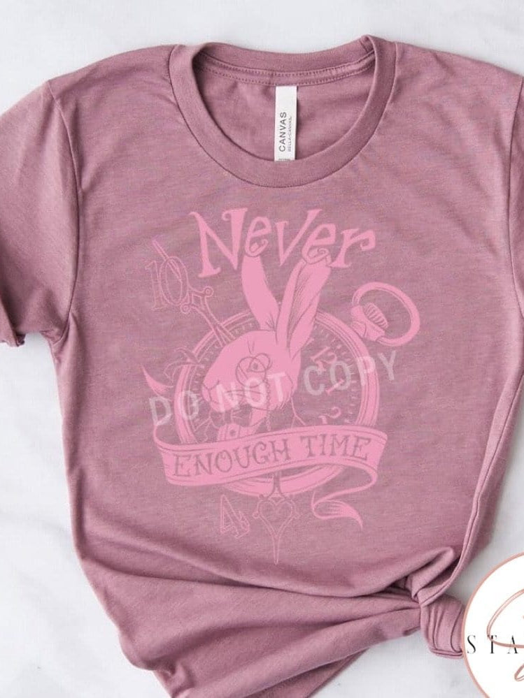 Never Enough Time Graphic T #173-Graphic T-Stay Foxy Boutique, Florissant, Missouri