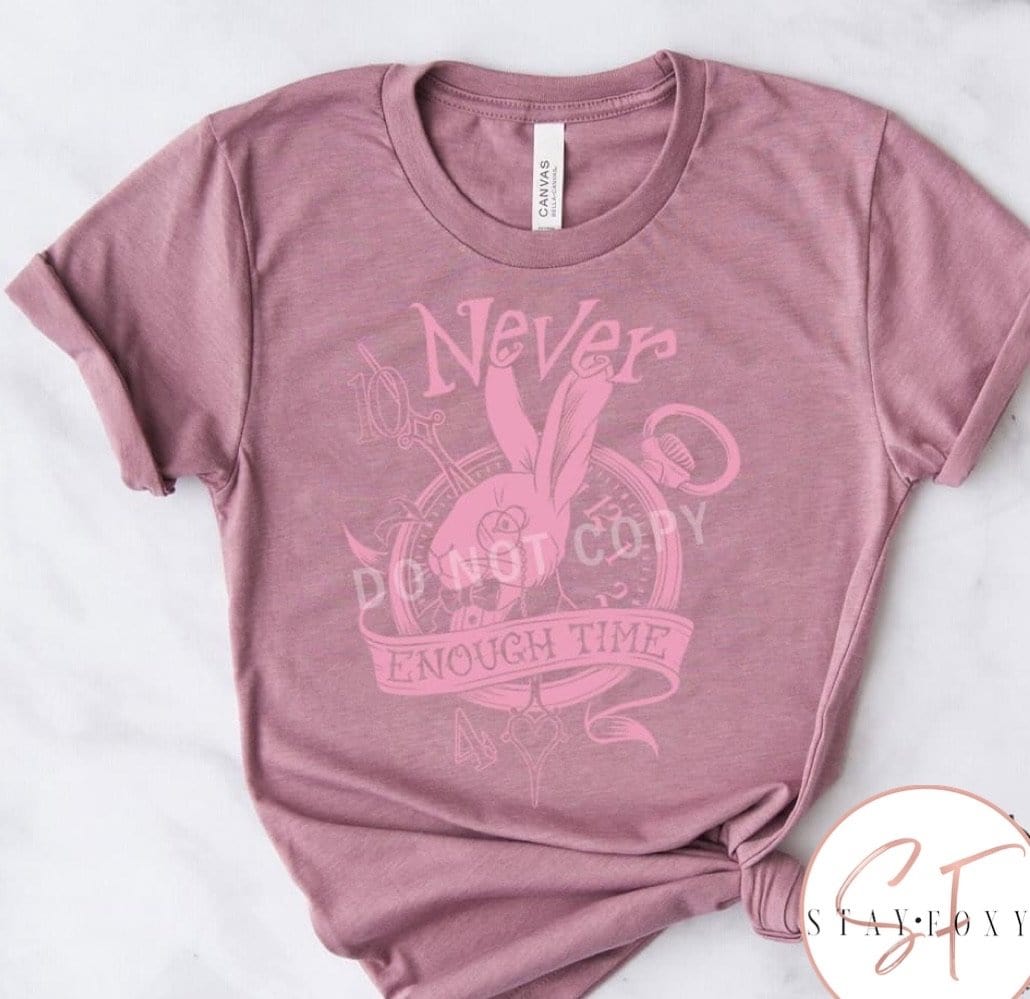 Never Enough Time Graphic T #173-Graphic T-Stay Foxy Boutique, Florissant, Missouri