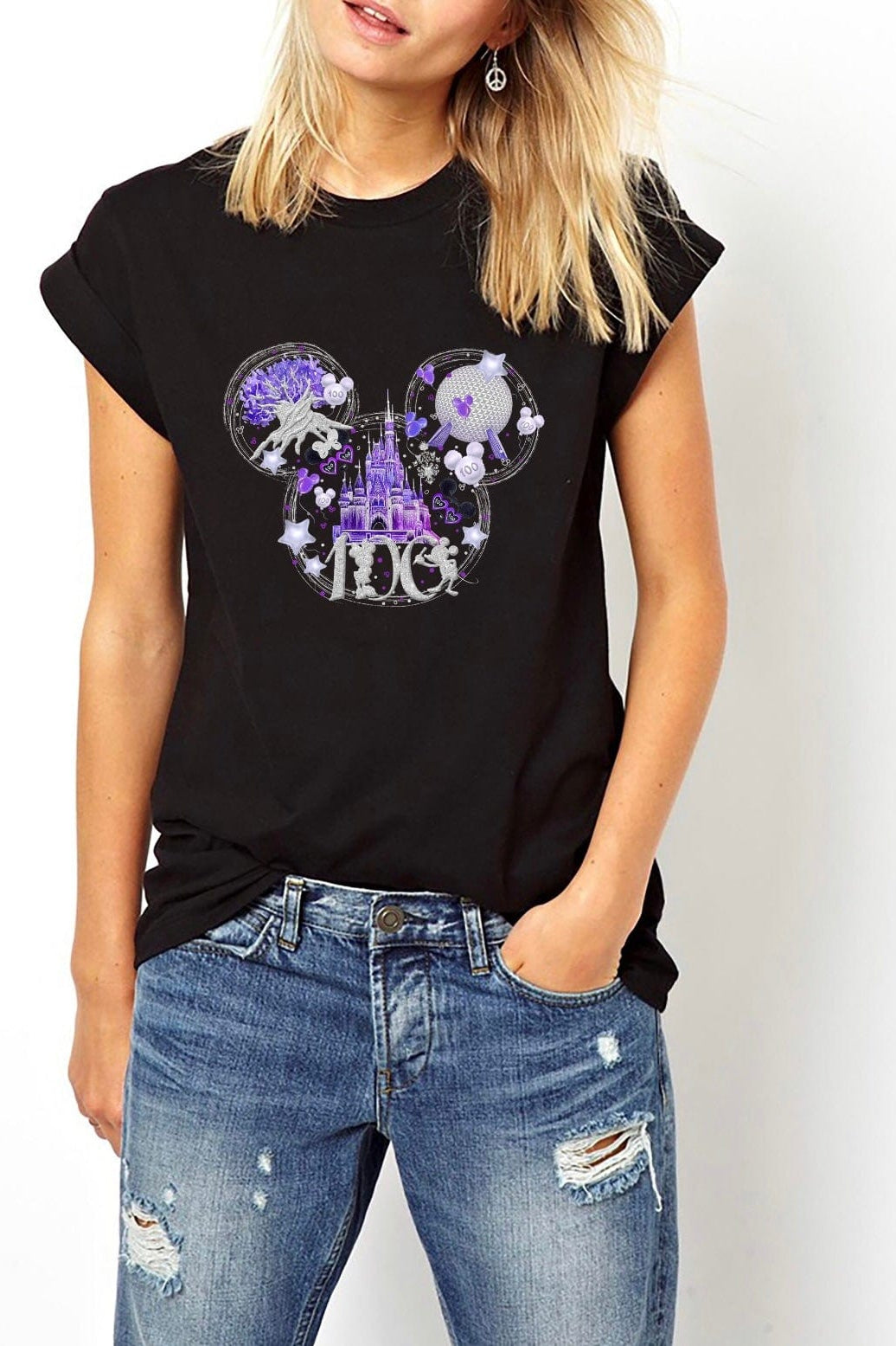 100 Years Graphic T-Graphic T-Stay Foxy Boutique, Florissant, Missouri