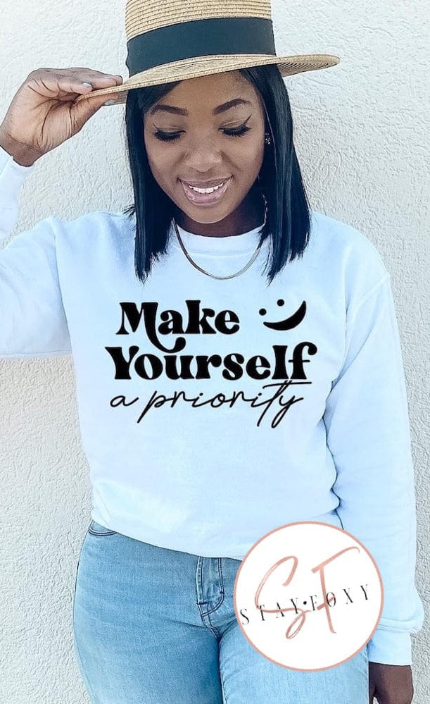 Make Yourself Graphic T #308-Graphic T-Stay Foxy Boutique, Florissant, Missouri