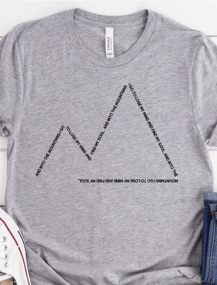 Into the Mountains Graphic T #186-Graphic T-Stay Foxy Boutique, Florissant, Missouri