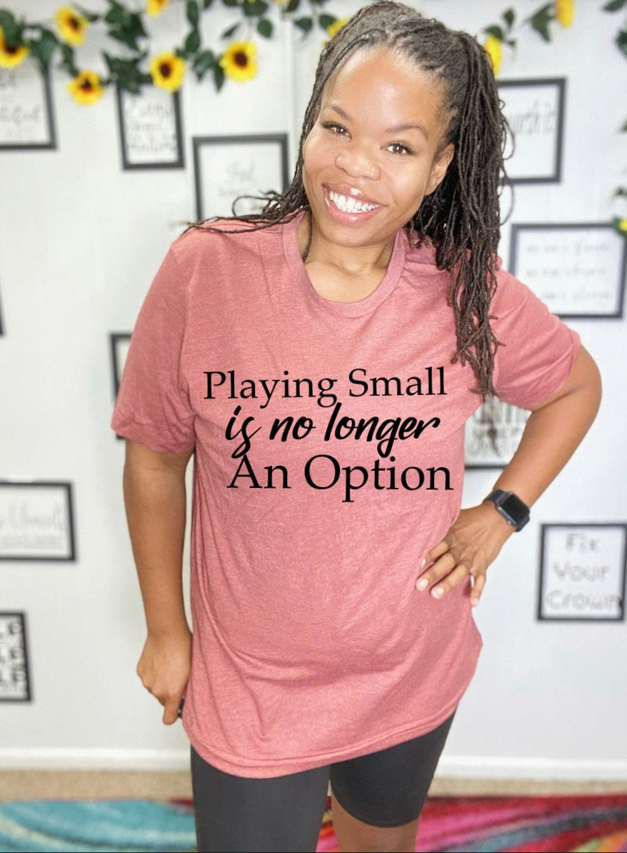 Playing Small Graphic T-Graphic T-Stay Foxy Boutique, Florissant, Missouri