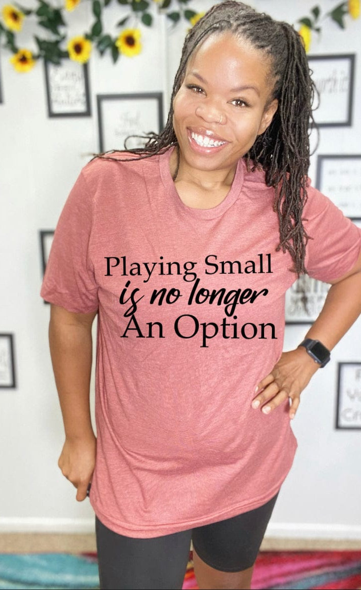 Playing Small Graphic T-Graphic T-Stay Foxy Boutique, Florissant, Missouri