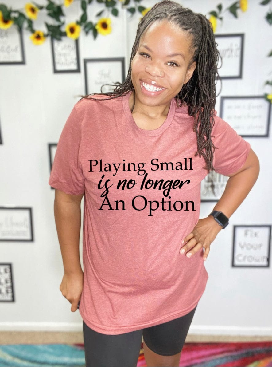 Playing Small Graphic T-Graphic T-Stay Foxy Boutique, Florissant, Missouri