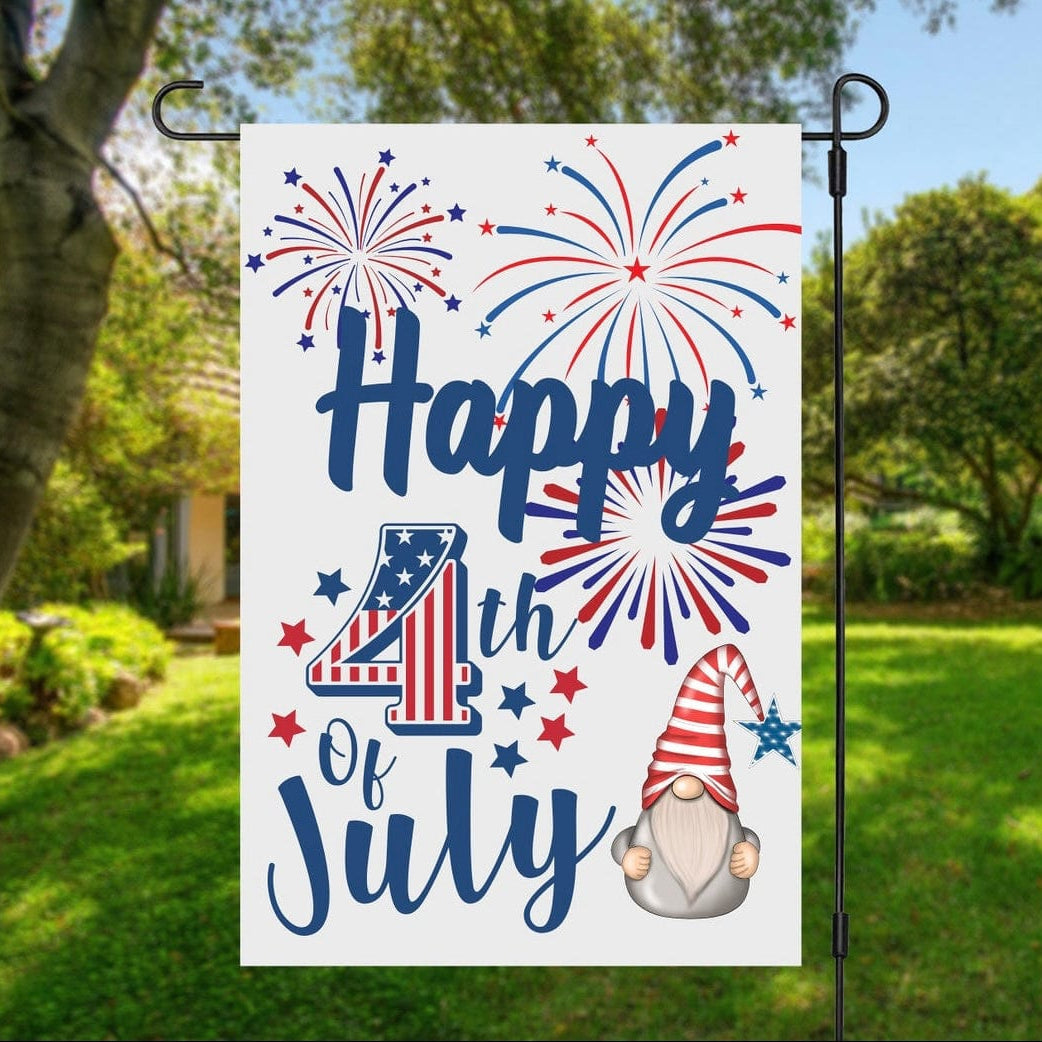 Happy 4th Garden Flag-Stay Foxy Boutique, Florissant, Missouri