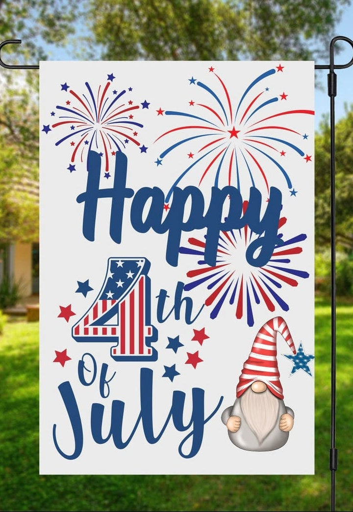 Happy 4th Garden Flag-Stay Foxy Boutique, Florissant, Missouri