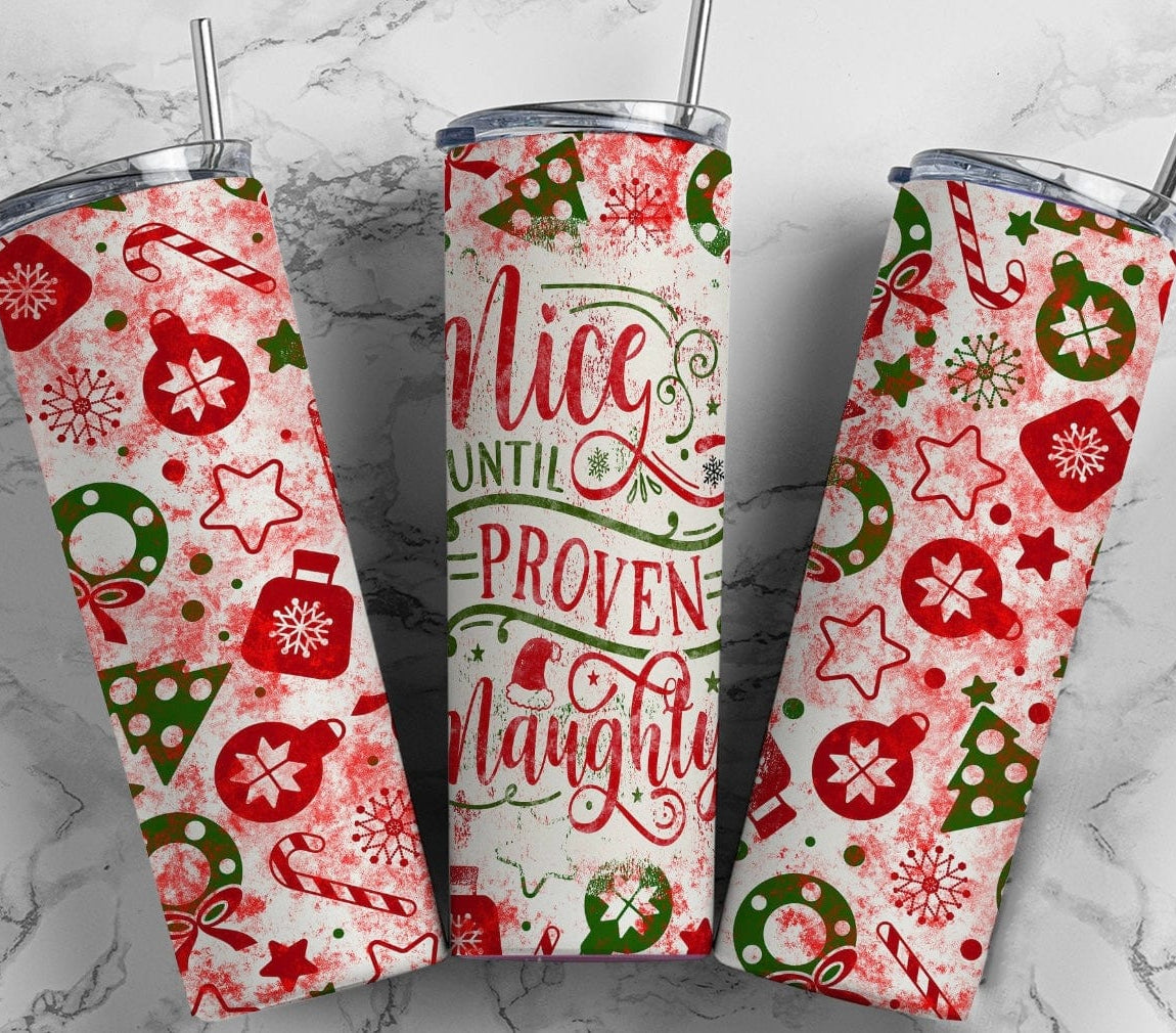 Nice Or Naughty Tumbler-Stay Foxy Boutique, Florissant, Missouri
