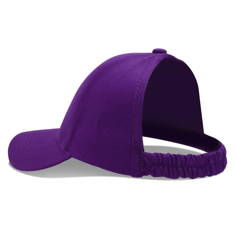 Backless Hat for Full Hair with Elastic back-Hat-Stay Foxy Boutique, Florissant, Missouri