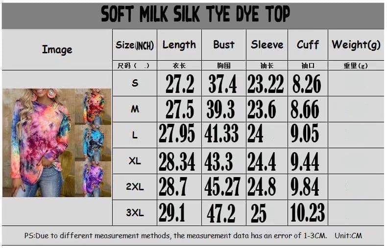 SLEEVELESS, Short Sleeve, Long Sleev3 TIE DYE TOPS-Stay Foxy Boutique, Florissant, Missouri