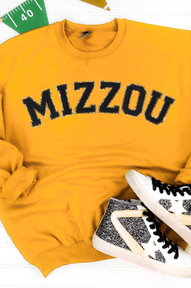 PREORDER: Game Day Patch Sweatshirt-Womens-Stay Foxy Boutique, Florissant, Missouri