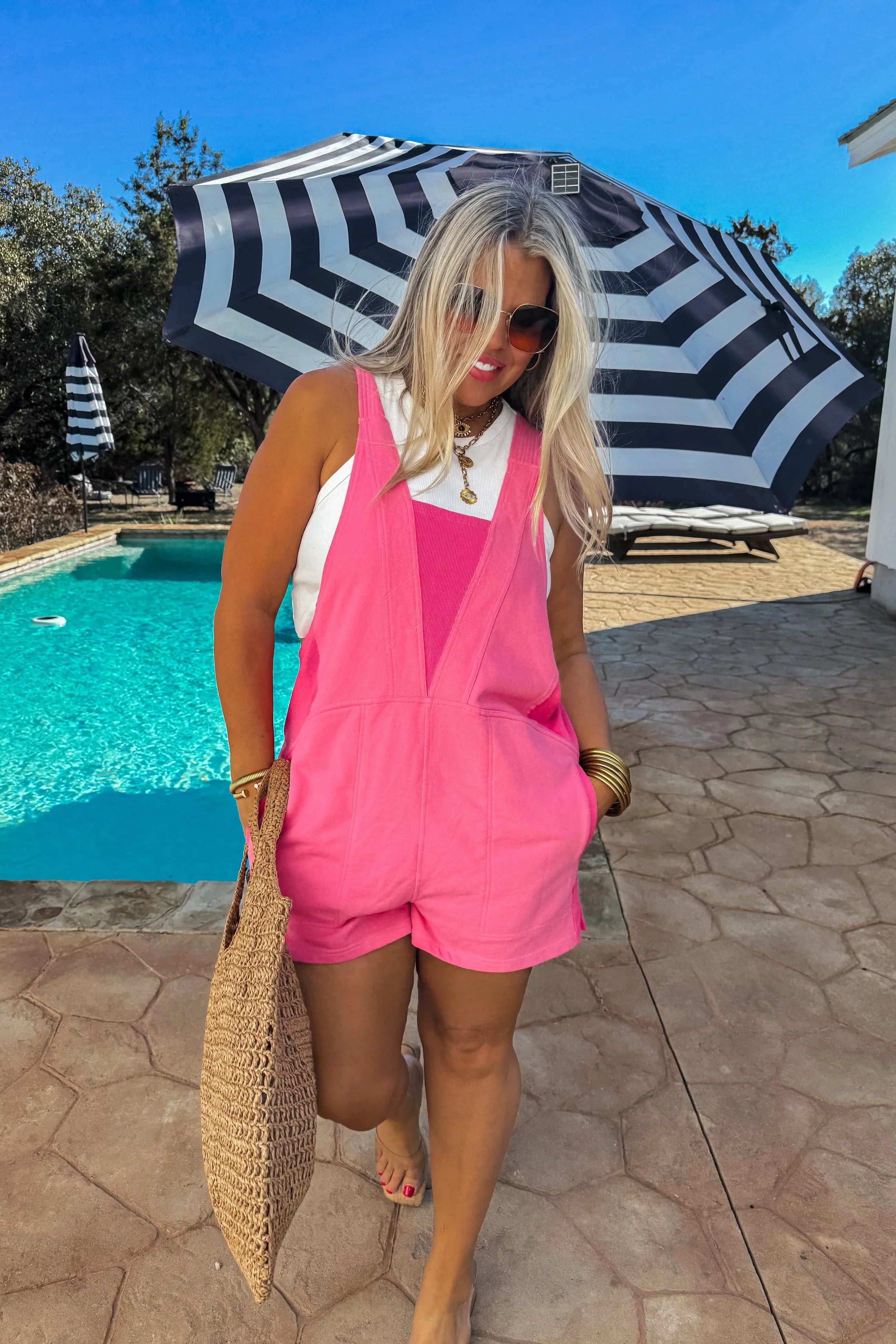 PREORDER: Beach Please Romper-Womens-Stay Foxy Boutique, Florissant, Missouri