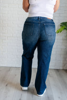 Muriel Mid Rise Control Top Classic Straight Jeans-Womens-Stay Foxy Boutique, Florissant, Missouri