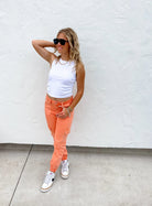 PREORDER: Quinn Cargo Joggers in Two Colors-Womens-Stay Foxy Boutique, Florissant, Missouri
