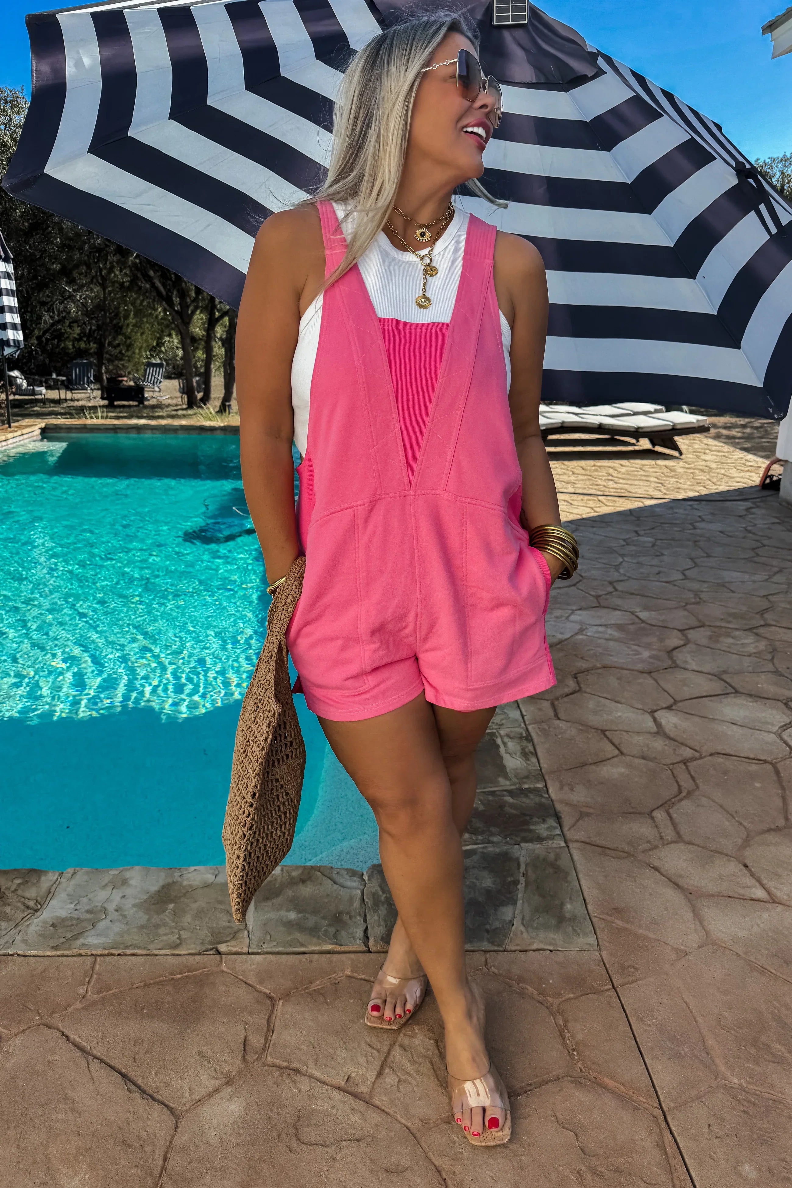PREORDER: Beach Please Romper-Womens-Stay Foxy Boutique, Florissant, Missouri