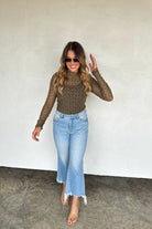 PREORDER: Jolie Lace Thumbhole Top-Womens-Stay Foxy Boutique, Florissant, Missouri