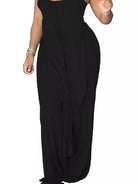 Full Size Asymmetrical Hem Cami and Pants Set Plus Size-Stay Foxy Boutique, Florissant, Missouri