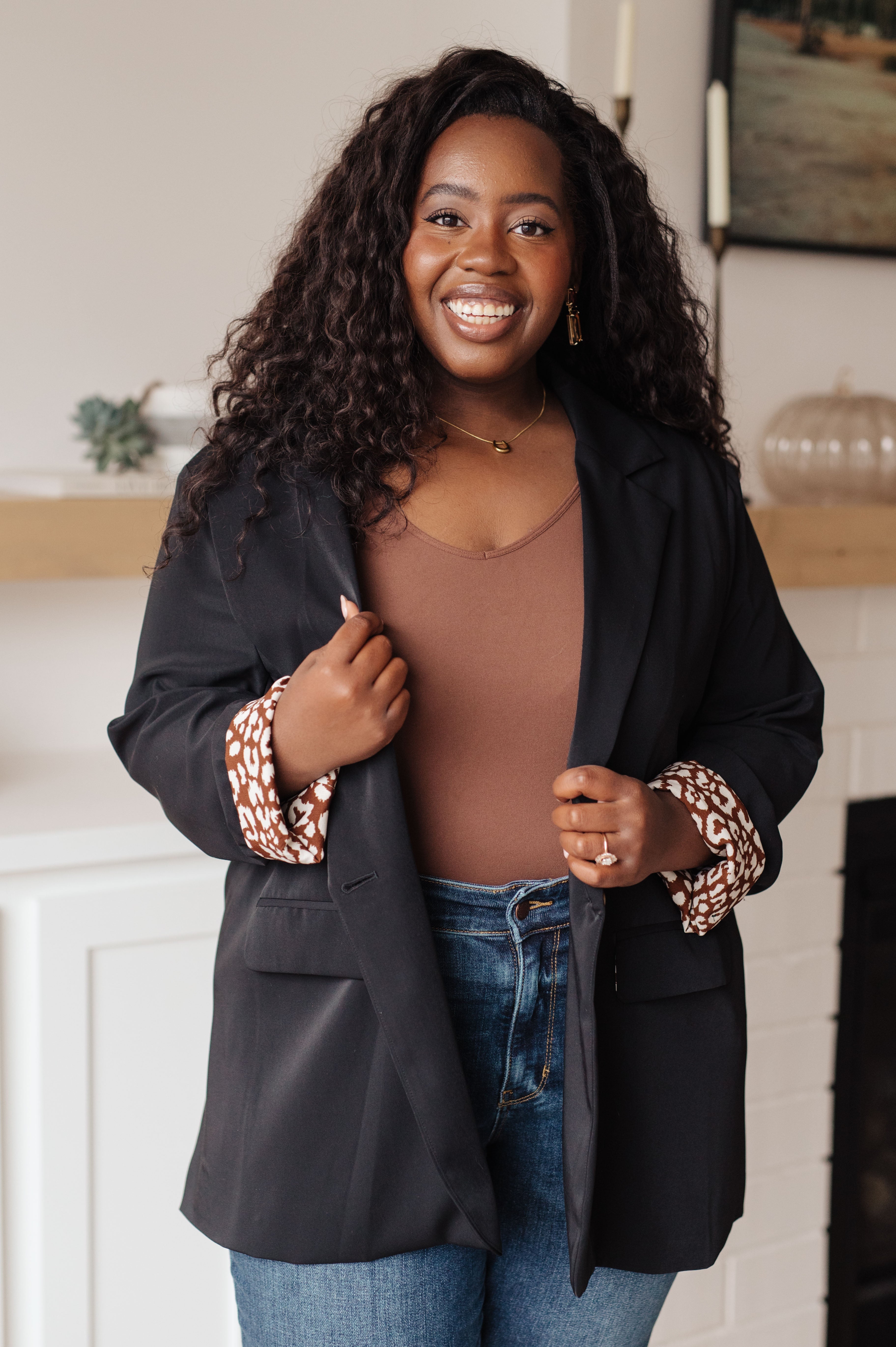 Every Day Blazer in Black-Layers-Stay Foxy Boutique, Florissant, Missouri