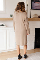 Bundled Beauty Turtleneck Sweater Dress-Dresses-Stay Foxy Boutique, Florissant, Missouri