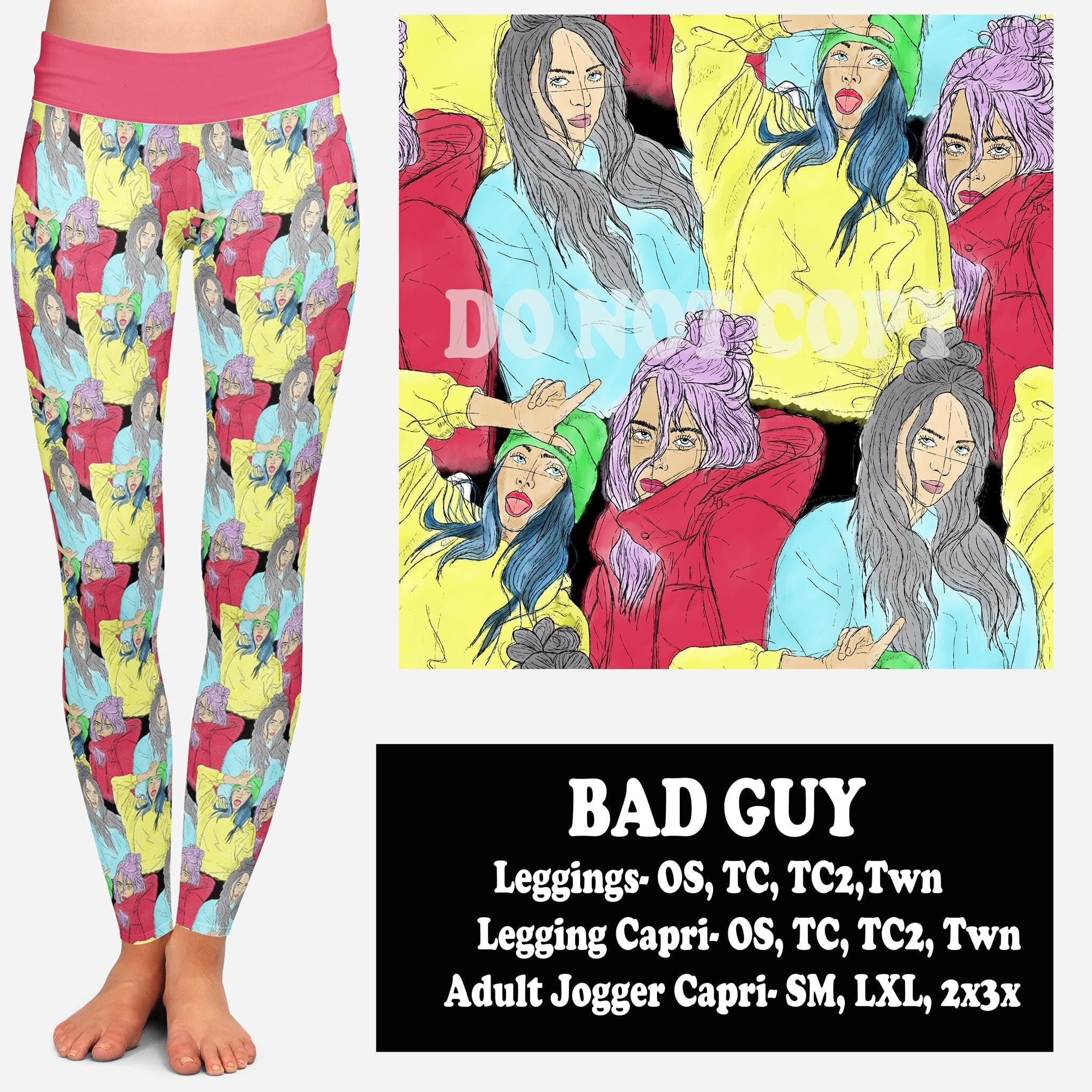 BAD GUY (LEGGINGS, CAPRI, JOGGER CAPRI)-Stay Foxy Boutique, Florissant, Missouri