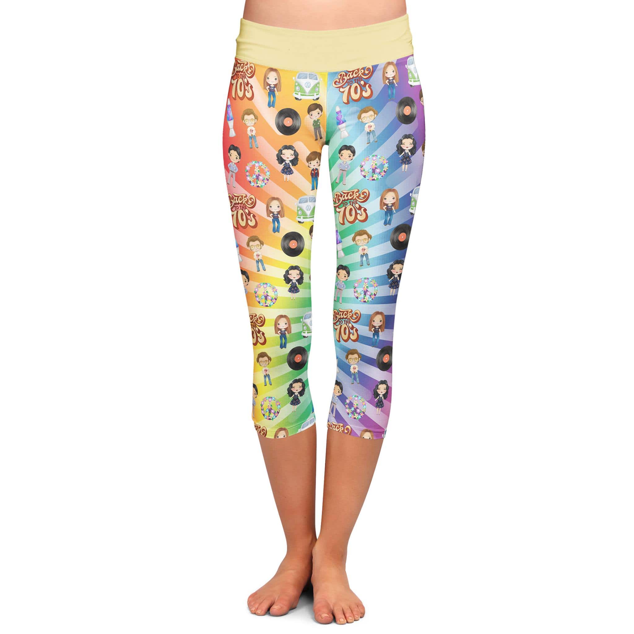 THAT 70'S (LEGGINGS, CAPRI, JOGGER CAPRI)-Stay Foxy Boutique, Florissant, Missouri