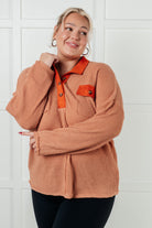 Can't Imagine Why Waffle Knit Contrast Trim Top-Tops-Stay Foxy Boutique, Florissant, Missouri