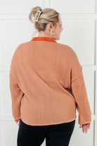 Can't Imagine Why Waffle Knit Contrast Trim Top-Tops-Stay Foxy Boutique, Florissant, Missouri