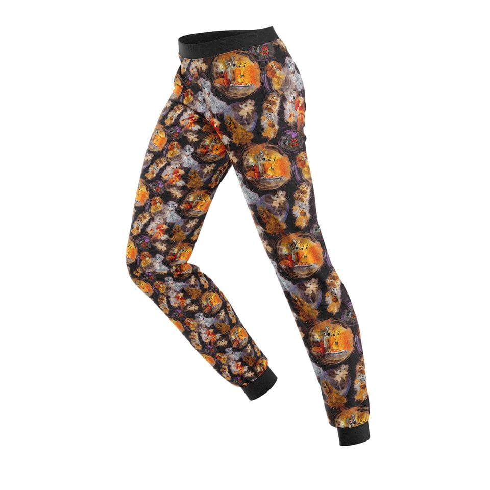 SPLATTER TRAMP LEGGINGS AND JOGGERS-Stay Foxy Boutique, Florissant, Missouri