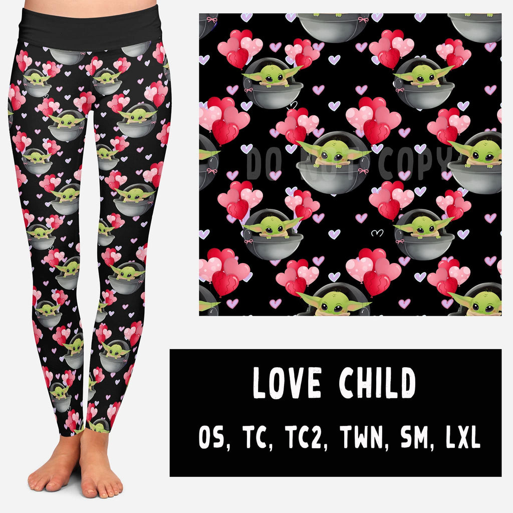 VDAY BATCH- LOVE CHILD LEGGINGS AND JOGGERS-Stay Foxy Boutique, Florissant, Missouri