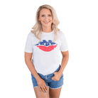 American Lips Graphic Tee-BT Graphic Tee-Stay Foxy Boutique, Florissant, Missouri