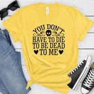 Dead To Me Graphic T-Graphic T-Stay Foxy Boutique, Florissant, Missouri