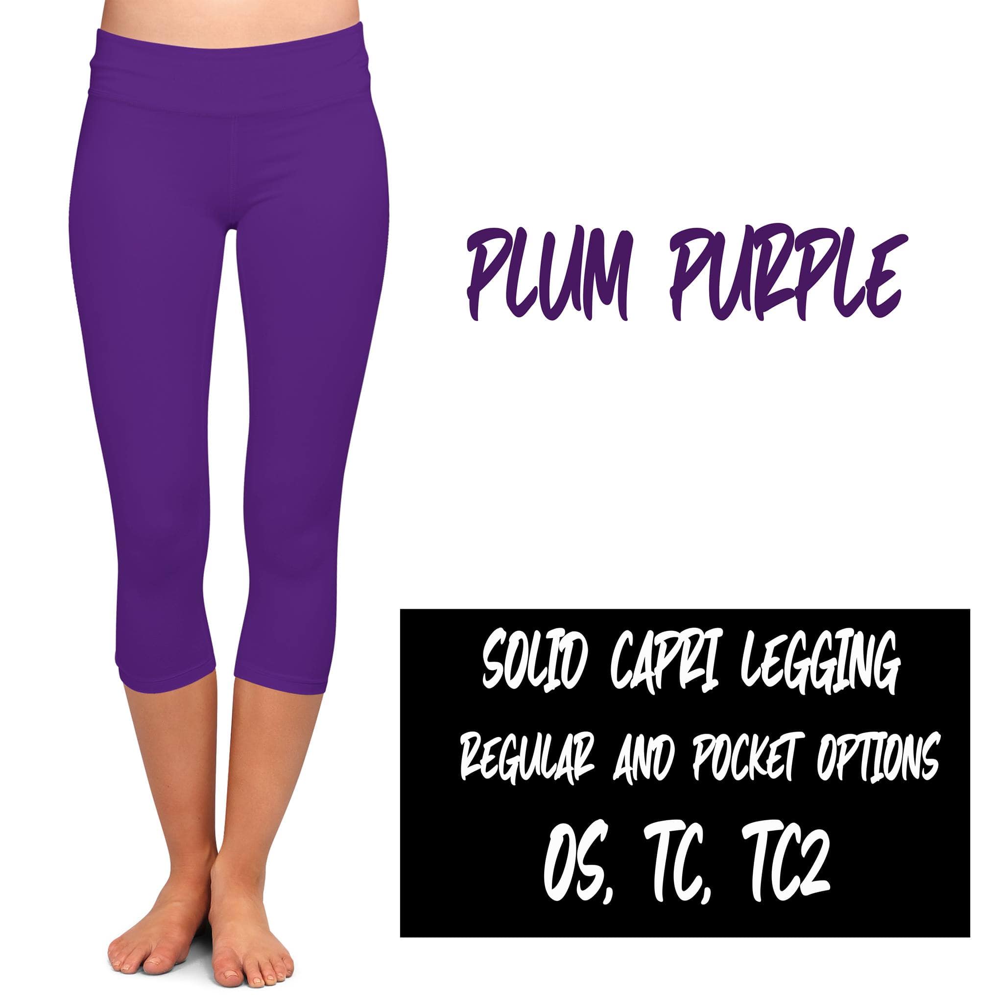SOLID POCKET CAPRI (VARIETY OF COLORS)-Stay Foxy Boutique, Florissant, Missouri