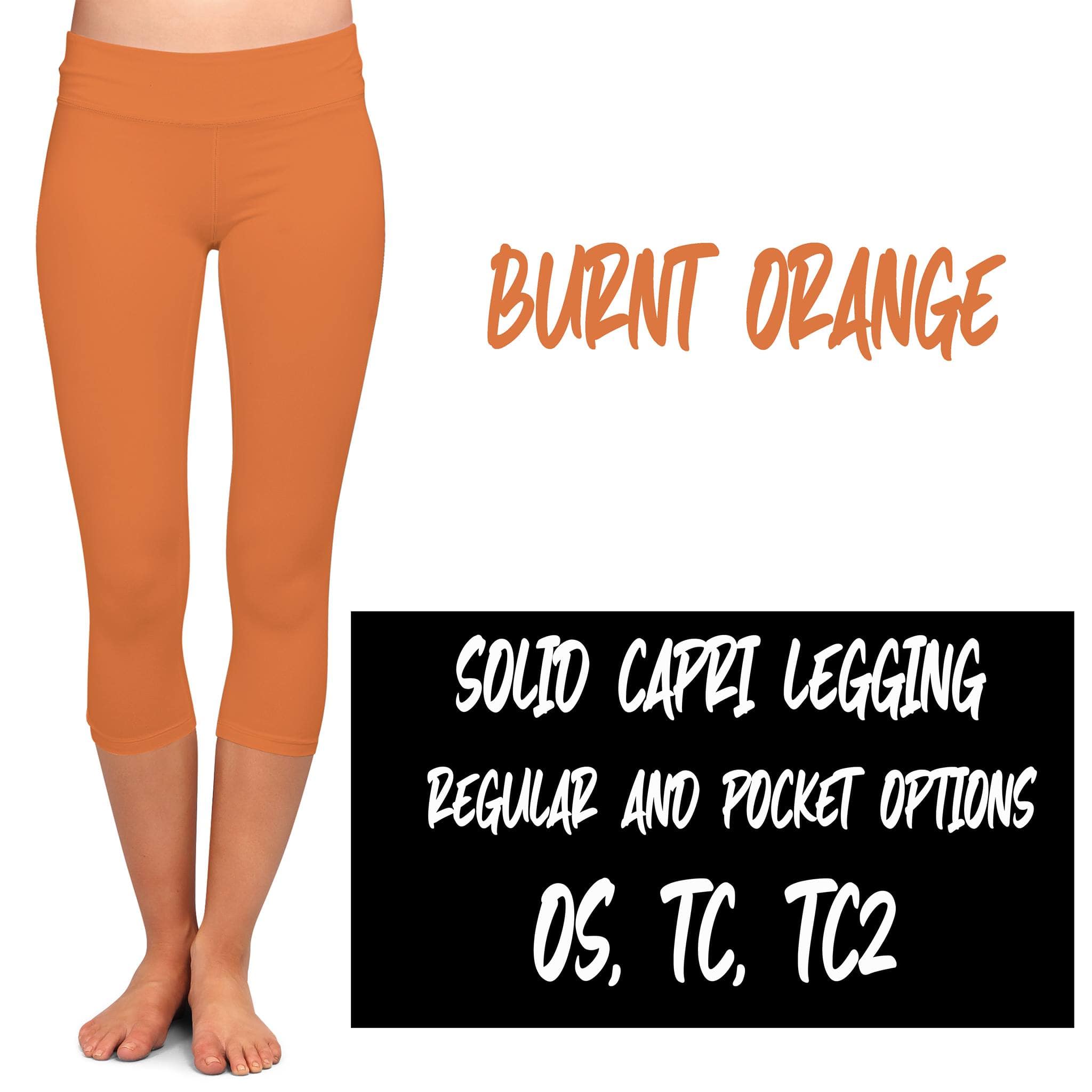 SOLID POCKET CAPRI (VARIETY OF COLORS)-Stay Foxy Boutique, Florissant, Missouri