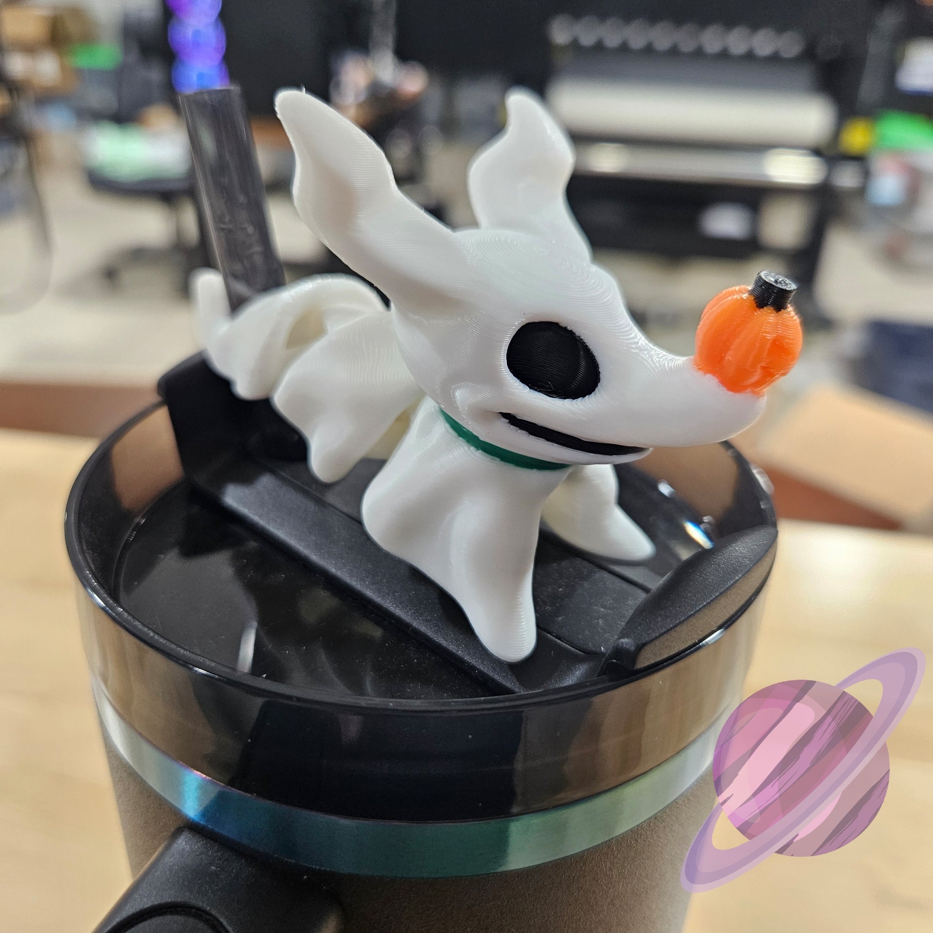 NIGHTMARE DOG-3D PRINTED STRAW BUDDY-Stay Foxy Boutique, Florissant, Missouri
