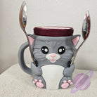 CUDDLES THE CAT- 3D PRINTED ICE CREAM PINT HOLDER-Stay Foxy Boutique, Florissant, Missouri