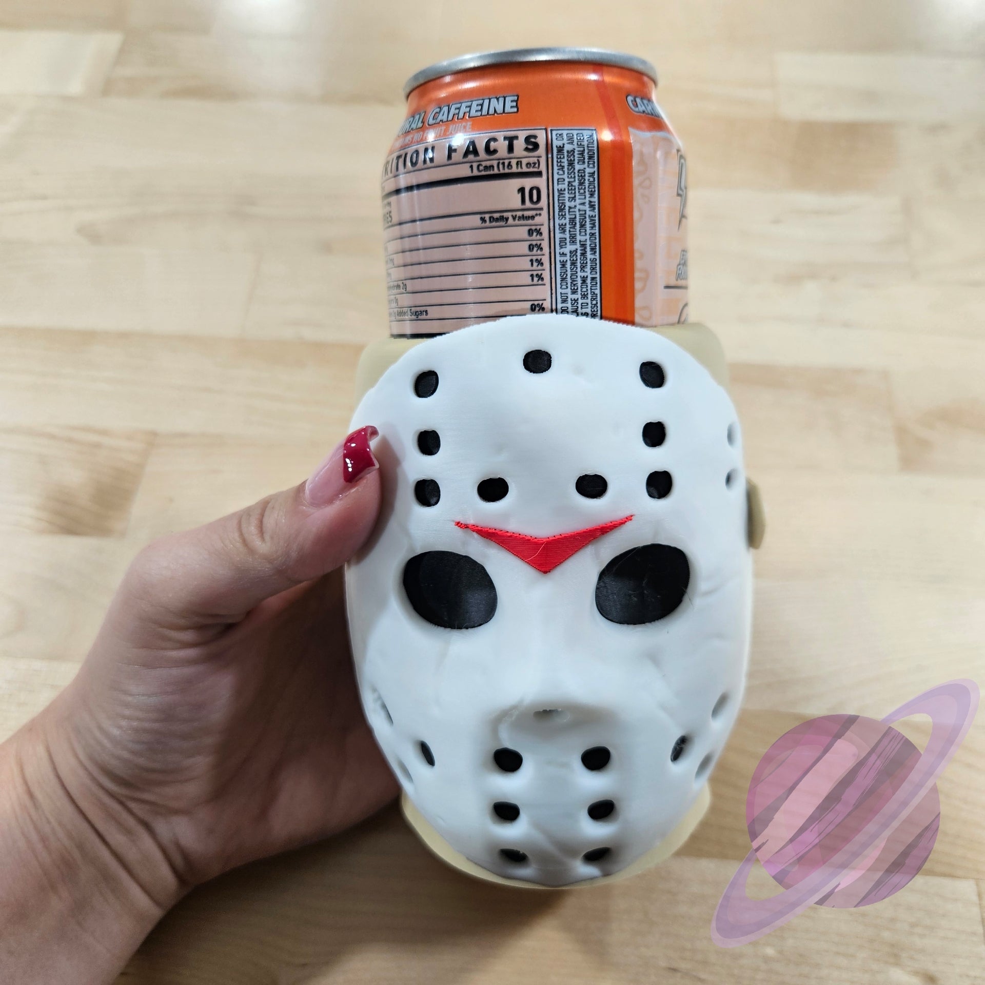 CRYSTAL LAKE- COLORED-3D PRINTED CAN HOLDER-Stay Foxy Boutique, Florissant, Missouri