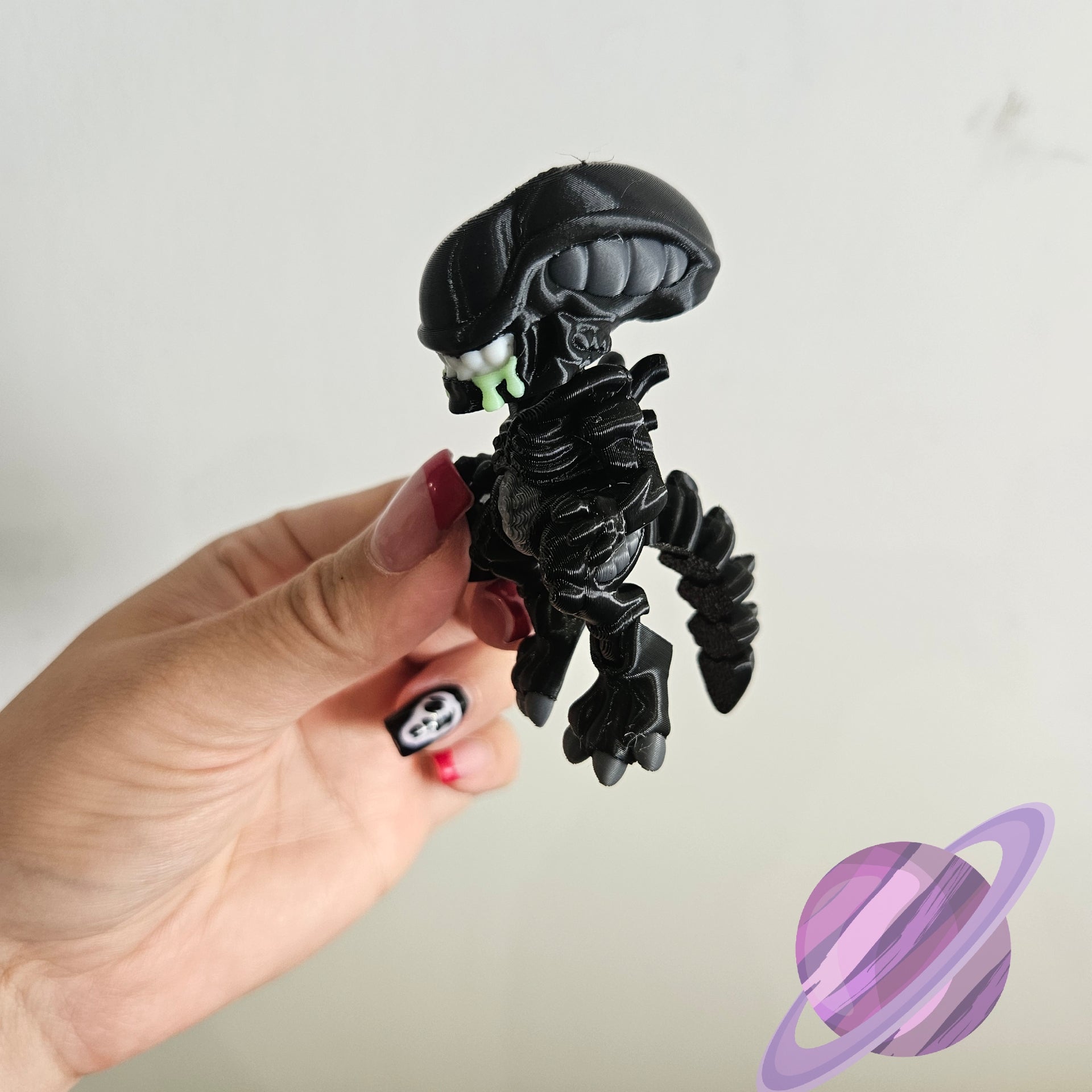 XENO ALIEN-3D PRINTED STRAW BUDDY-Stay Foxy Boutique, Florissant, Missouri