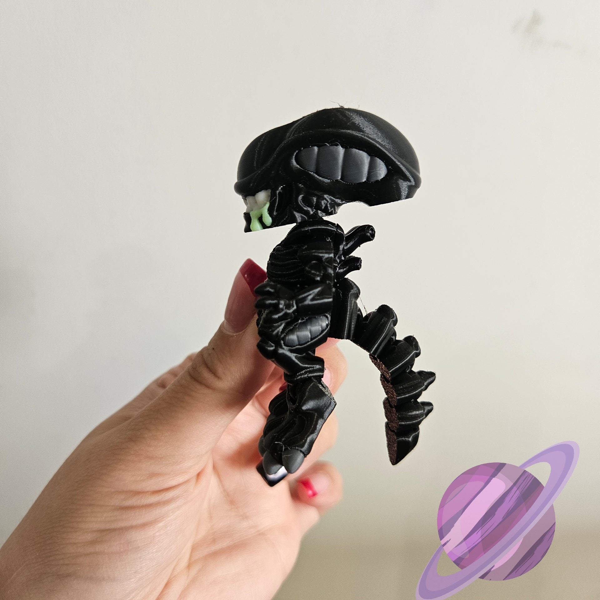 XENO ALIEN-3D PRINTED STRAW BUDDY-Stay Foxy Boutique, Florissant, Missouri