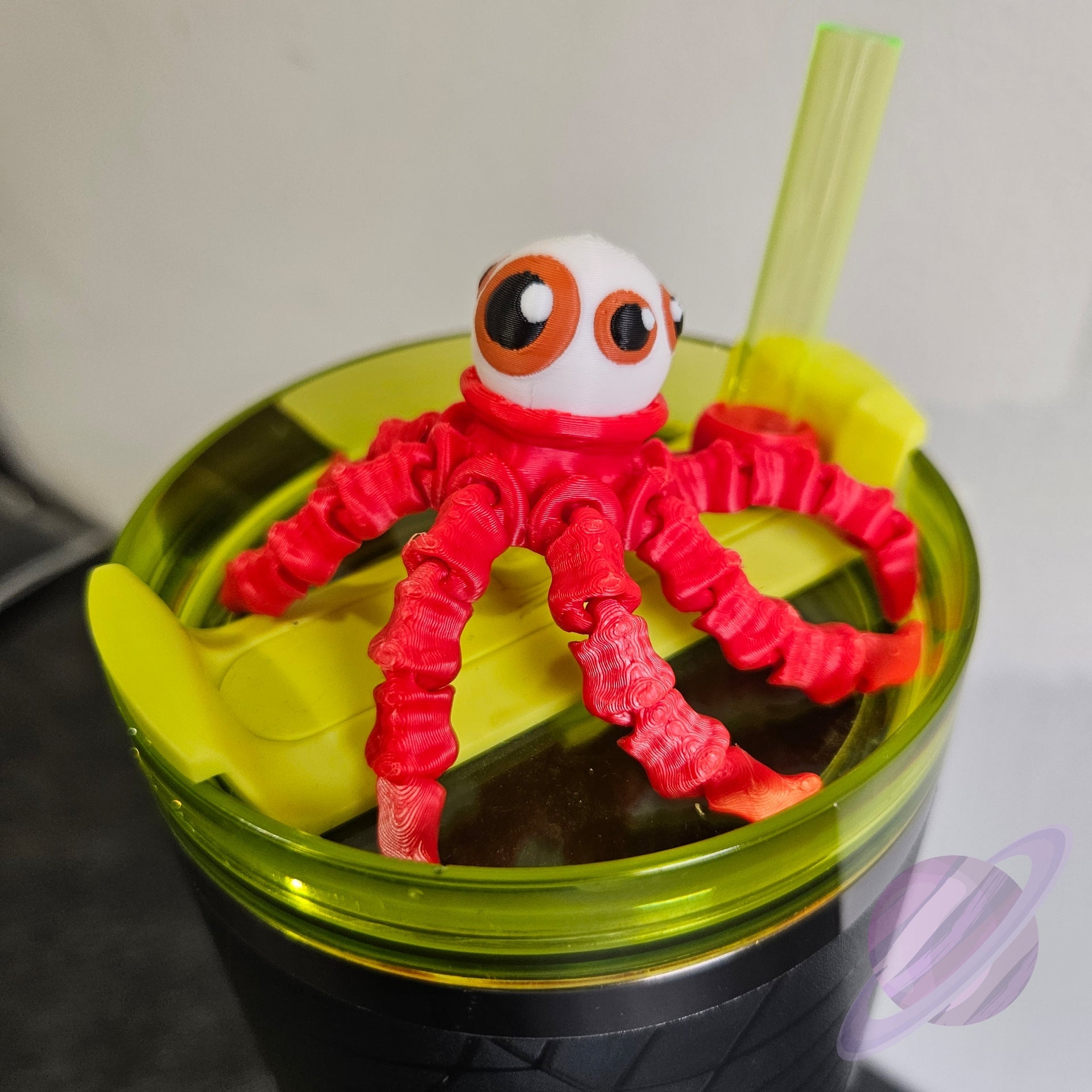 OCELLOUS ALIEN-3D PRINTED STRAW BUDDY-Stay Foxy Boutique, Florissant, Missouri
