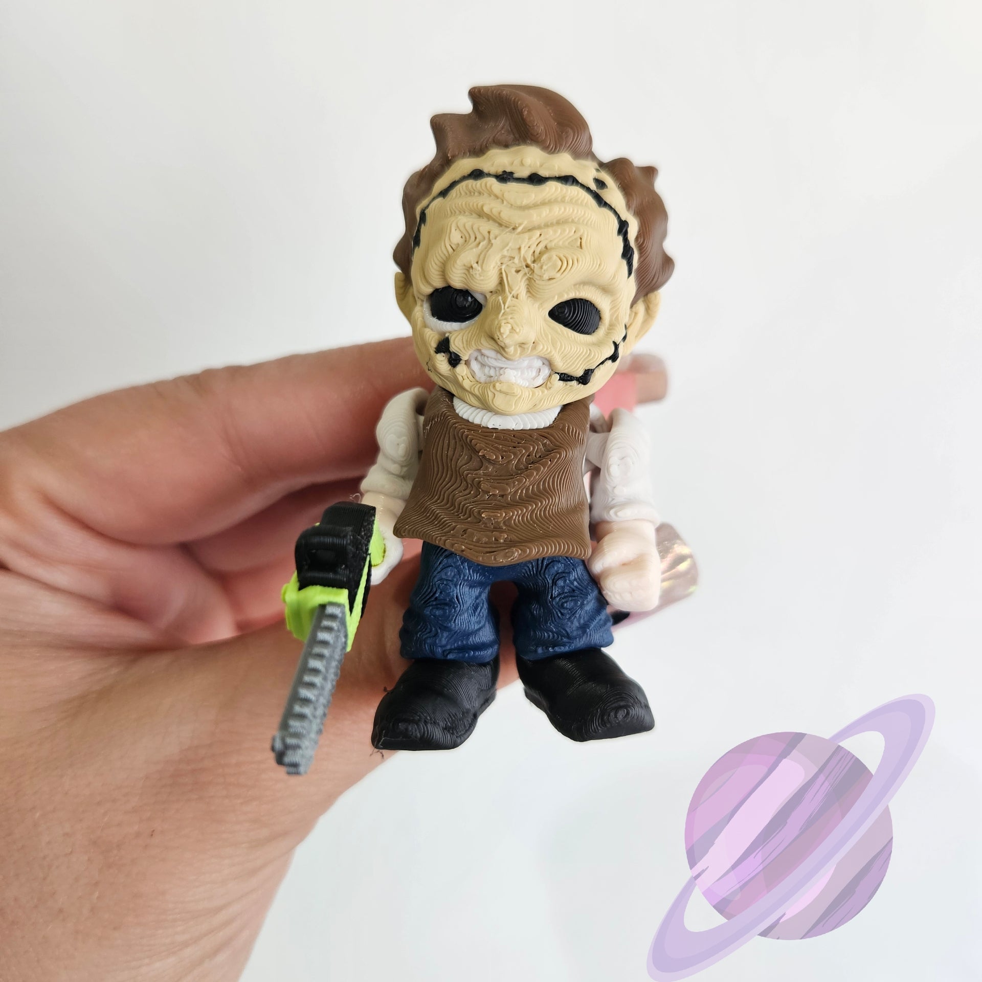 CHAINSAW GUY-3D PRINTED STRAW BUDDY-Stay Foxy Boutique, Florissant, Missouri
