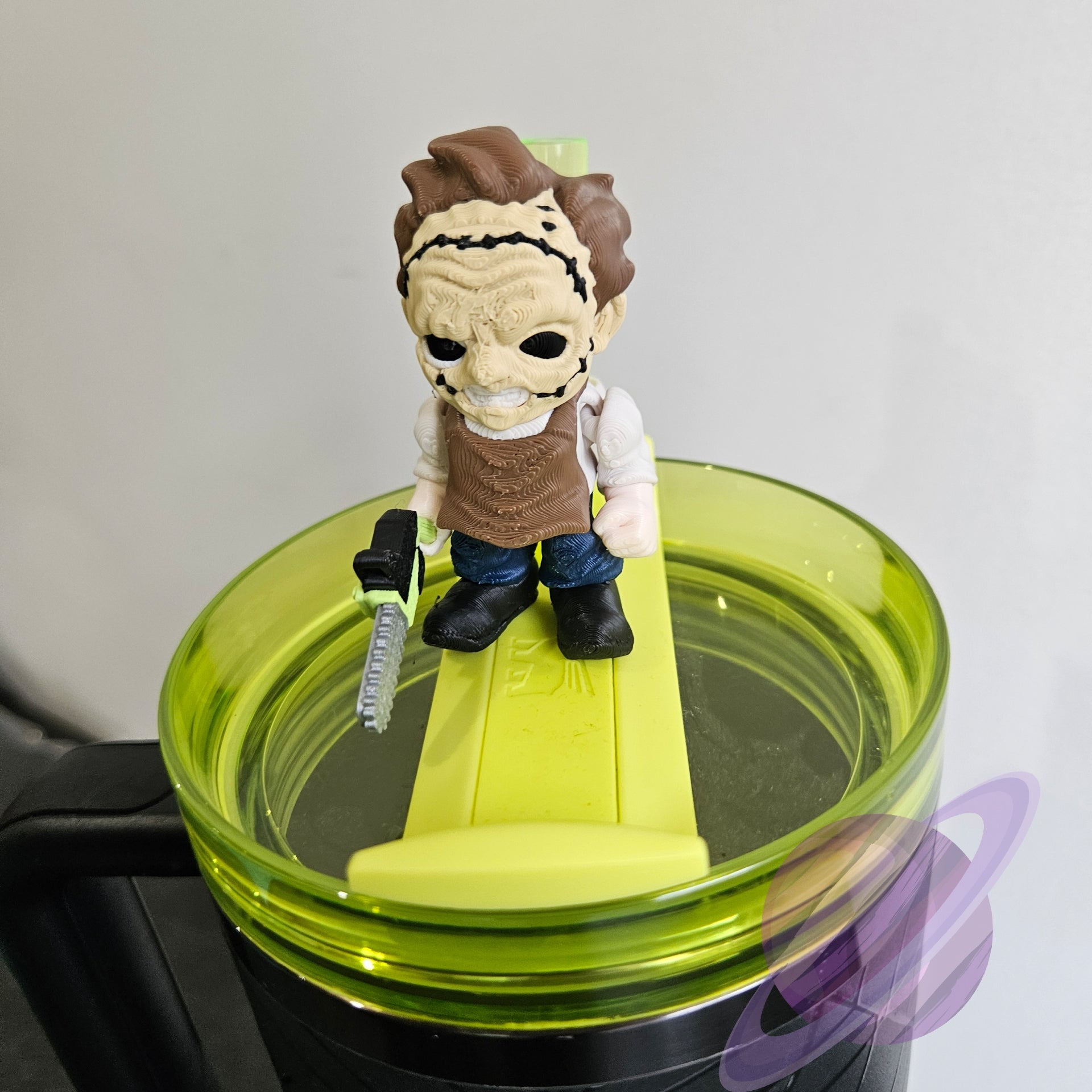 CHAINSAW GUY-3D PRINTED STRAW BUDDY-Stay Foxy Boutique, Florissant, Missouri