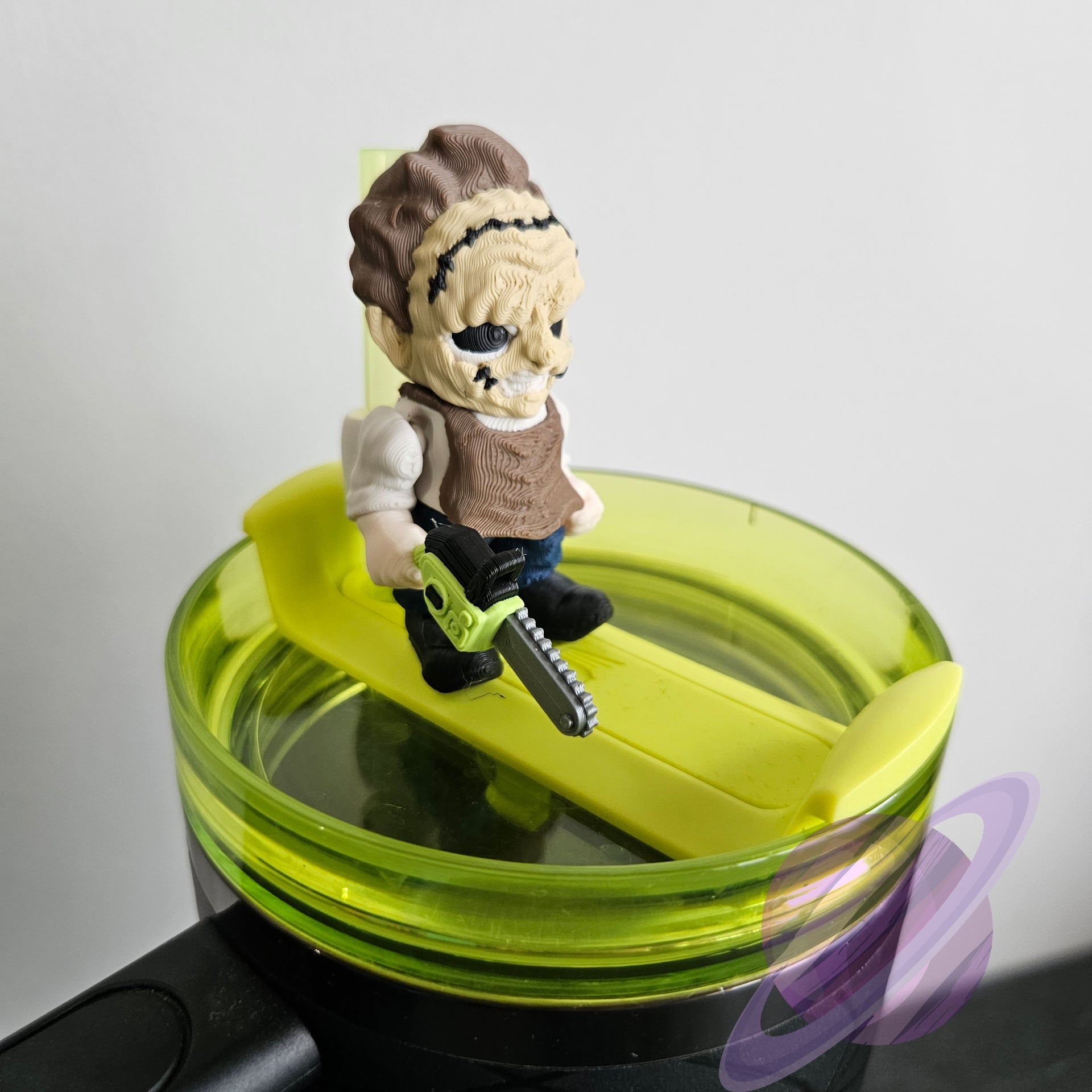 CHAINSAW GUY-3D PRINTED STRAW BUDDY-Stay Foxy Boutique, Florissant, Missouri