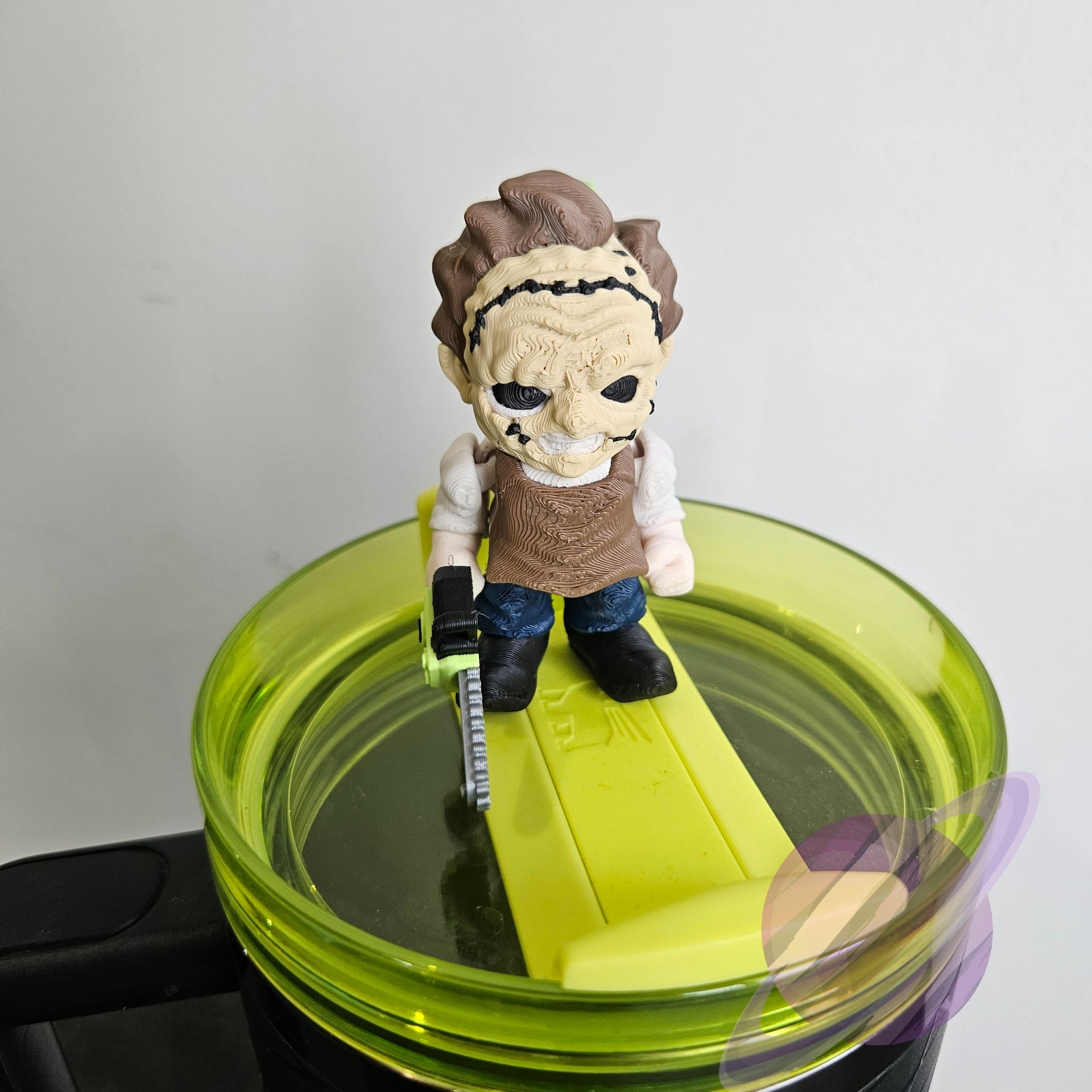 CHAINSAW GUY-3D PRINTED STRAW BUDDY-Stay Foxy Boutique, Florissant, Missouri